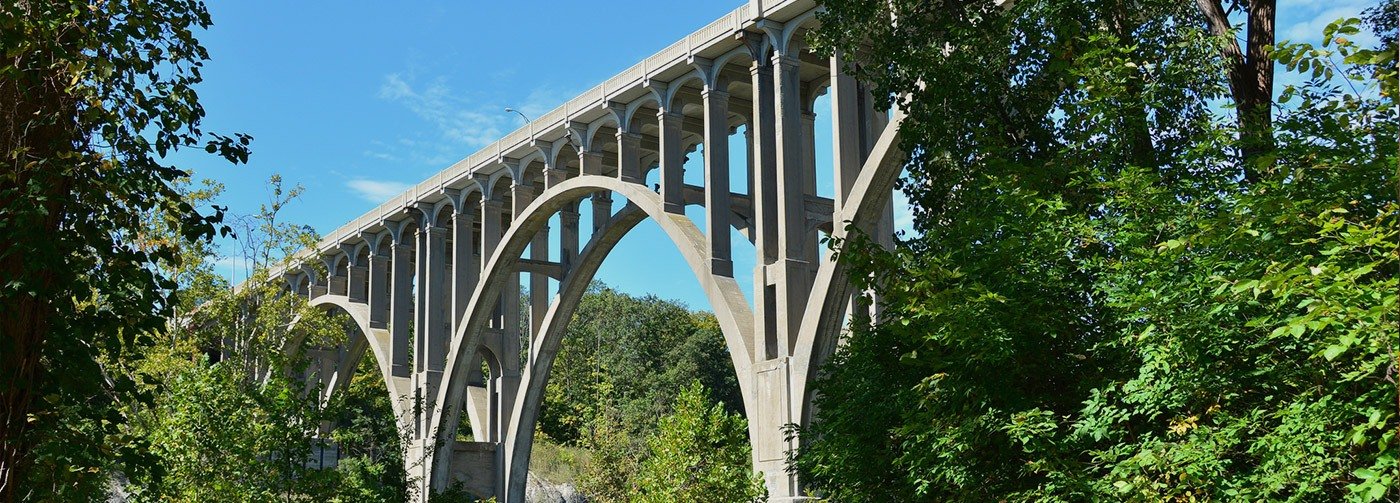 Bridge over river