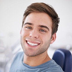 Man with healthy smile